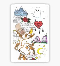 210x230 Sorority Noise Drawing Stickers Redbubble
