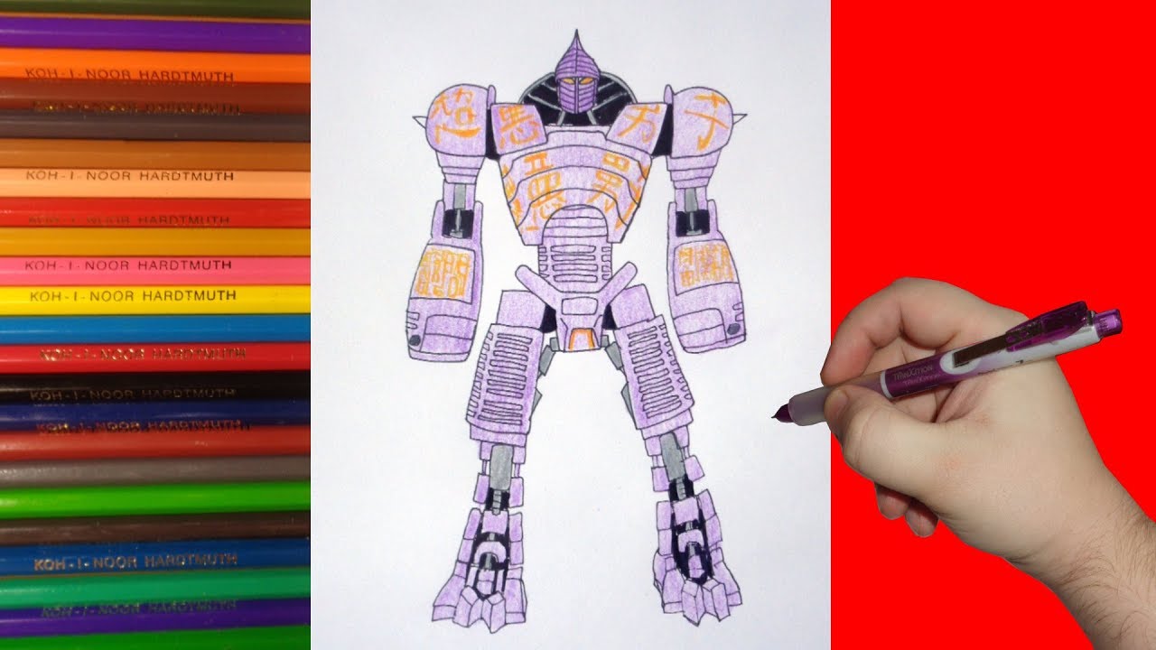 1280x720 How To Draw Robot Noisy Boy, Real Steel,