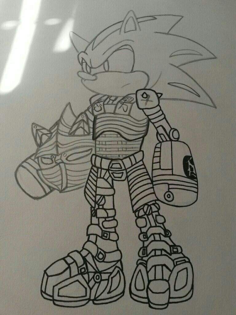 768x1024 Noisy Boy Armor Test 2 (Full Body) Sonic Artist Central Amino