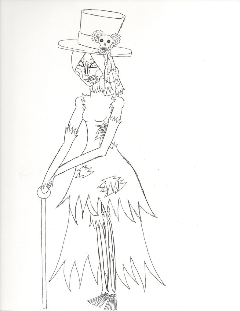 786x1017 Commission Sample Normal Full Body Inked By Lily1991