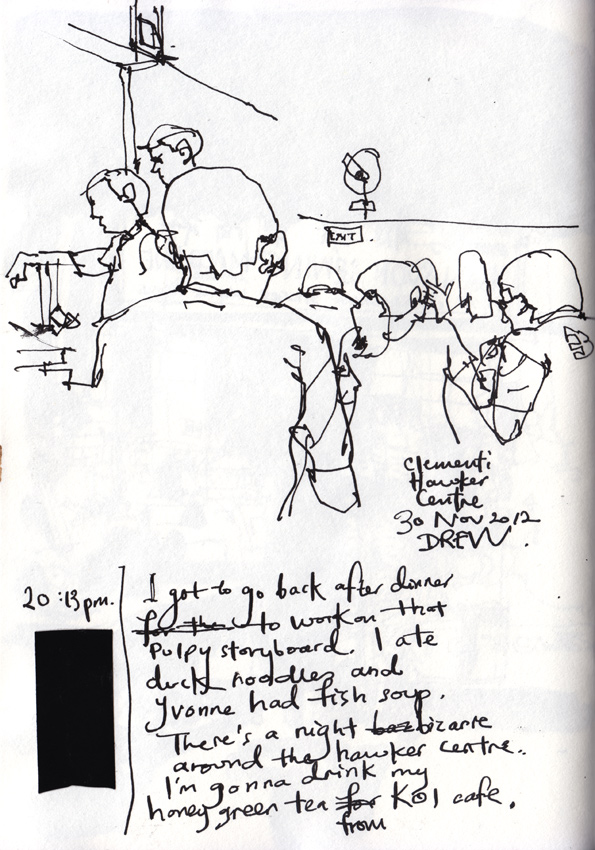 595x850 Wibble Wibble Last Few Drawings From The November 2012 Sketchbook