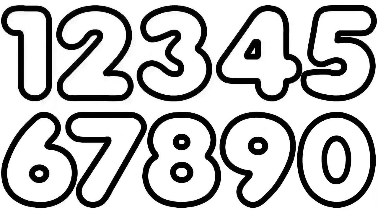 1280x720 Learn To Count 0 To 9 Numbers With Animation Drawing And Coloring