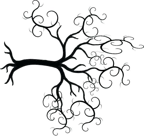 Oak Tree Outline Drawing at GetDrawings | Free download