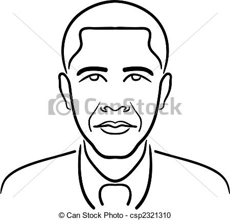450x430 Collection Of Barack Obama Drawing Easy High Quality, Free