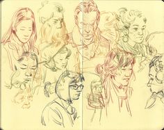 236x187 Observational Drawings From Out And About Sketchbooks