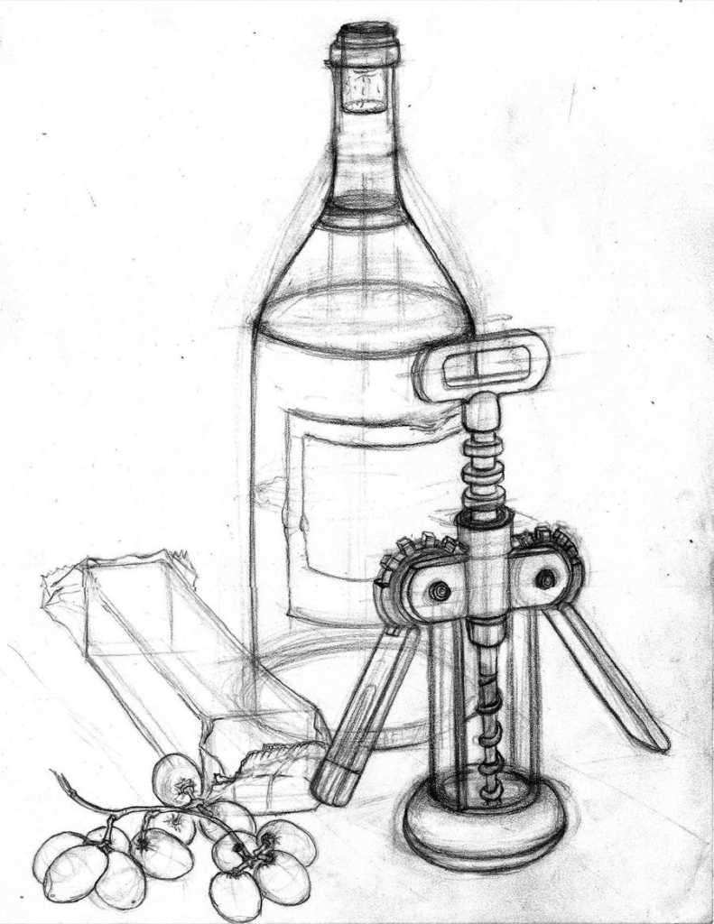 791x1024 Drawing Of Still Life Objects Drawing Of Still Life Objects