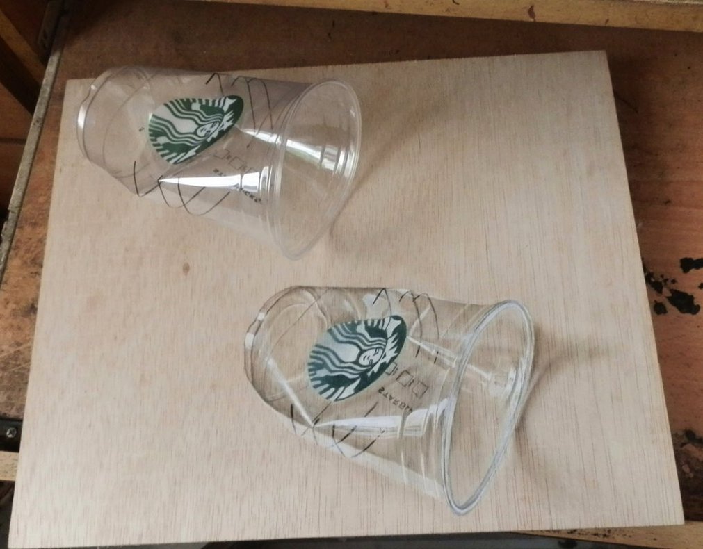 1011x790 Observational Drawing.starbucks By Ivanhooart