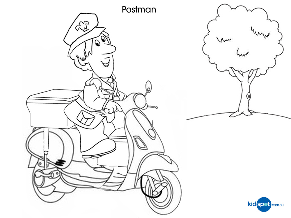 1000x750 Occupations Coloring Pages Printable