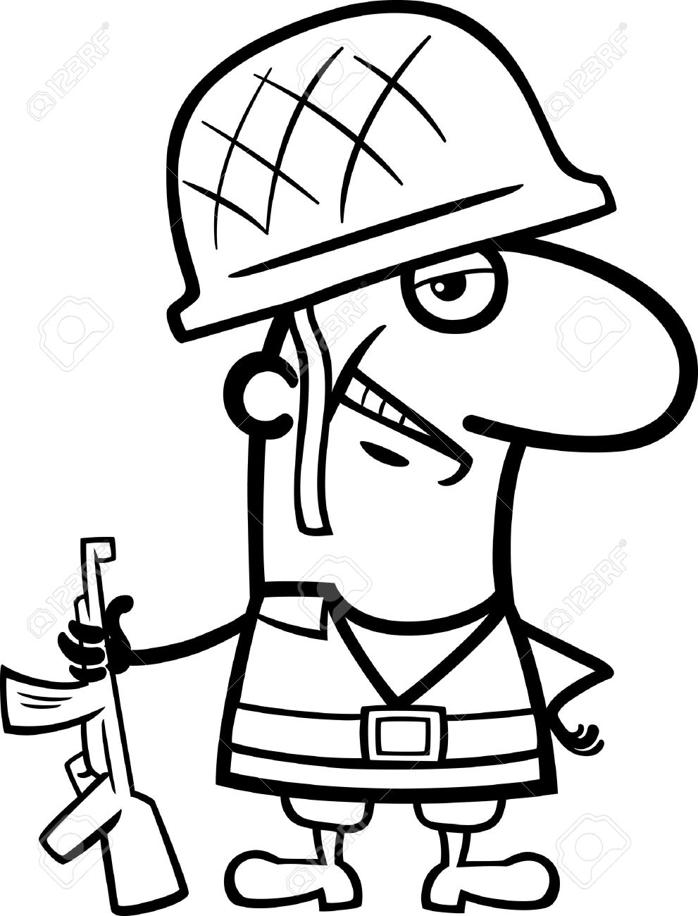 991x1300 Cartoon Soldier Drawing Soldiers Clipart Occupation