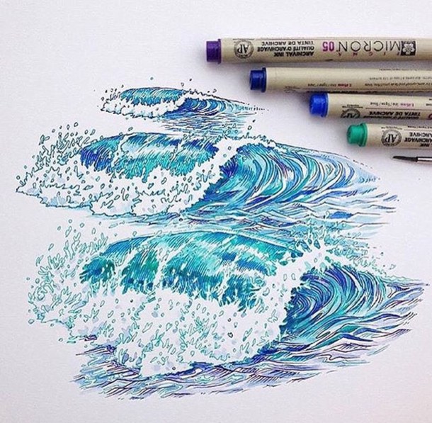 Ocean Drawing Tumblr at GetDrawings | Free download