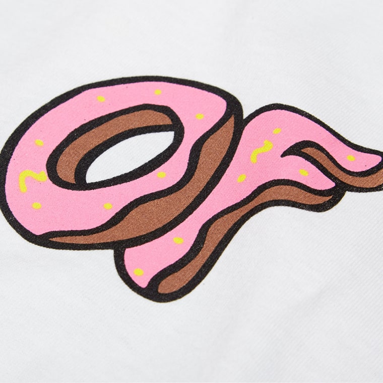 760x760 Odd Future Donut Tee (White) End.