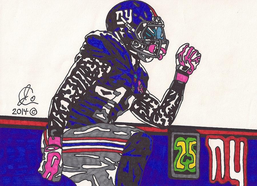 900x653 How To Draw Odell Beckham Jr