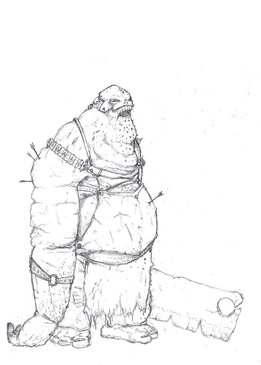 900x1259 Ogre By Captain Jesse