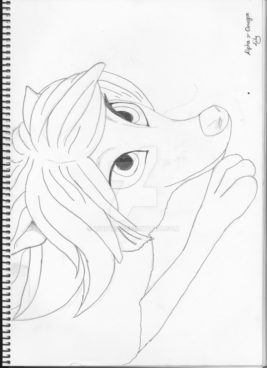 900x1238 Lily Alpha And Omega By Whitx3