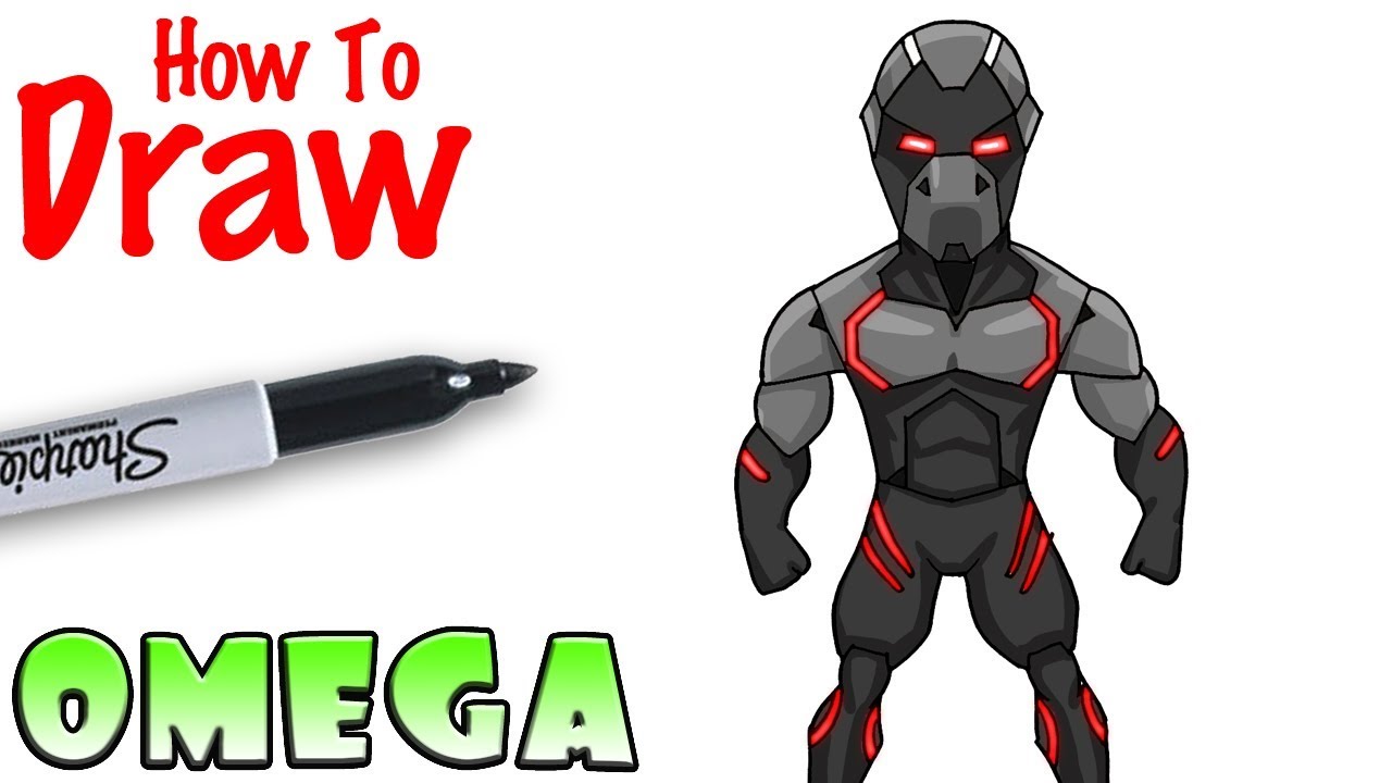 1280x720 How To Draw Omega Fortnite