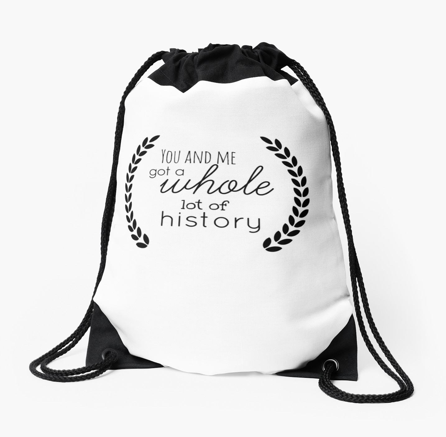 1435x1404 History One Direction Lyrics Drawstring Bags By Blieto Redbubble