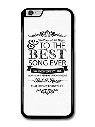 334x445 One Direction Harry Styles Niall Horan Best Song Ever Lyrics Case