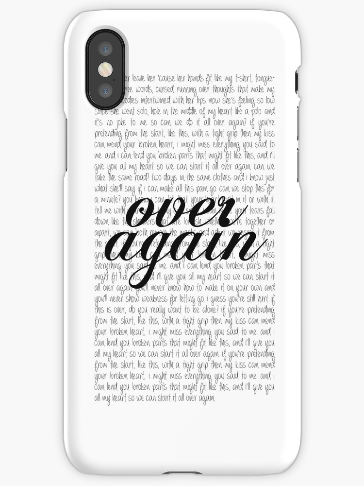 750x1000 Over Again One Direction Lyrics Iphone Cases Amp Covers By