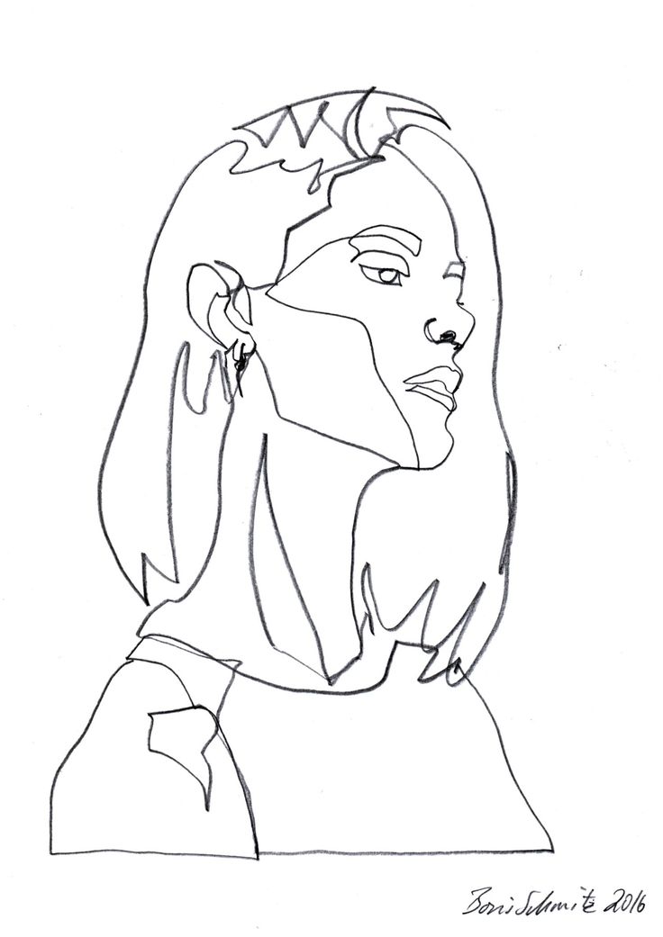 736x1041 Collection Of Woman Face Line Drawing High Quality, Free