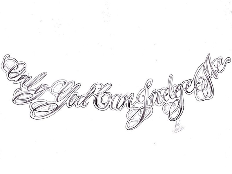 800x600 Only God Can Judge Me By Joelrosales On Desktop Background