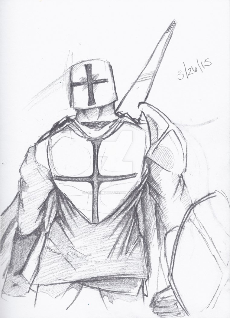 761x1050 Templar Lancer, Holy Order By Saintofthedragons