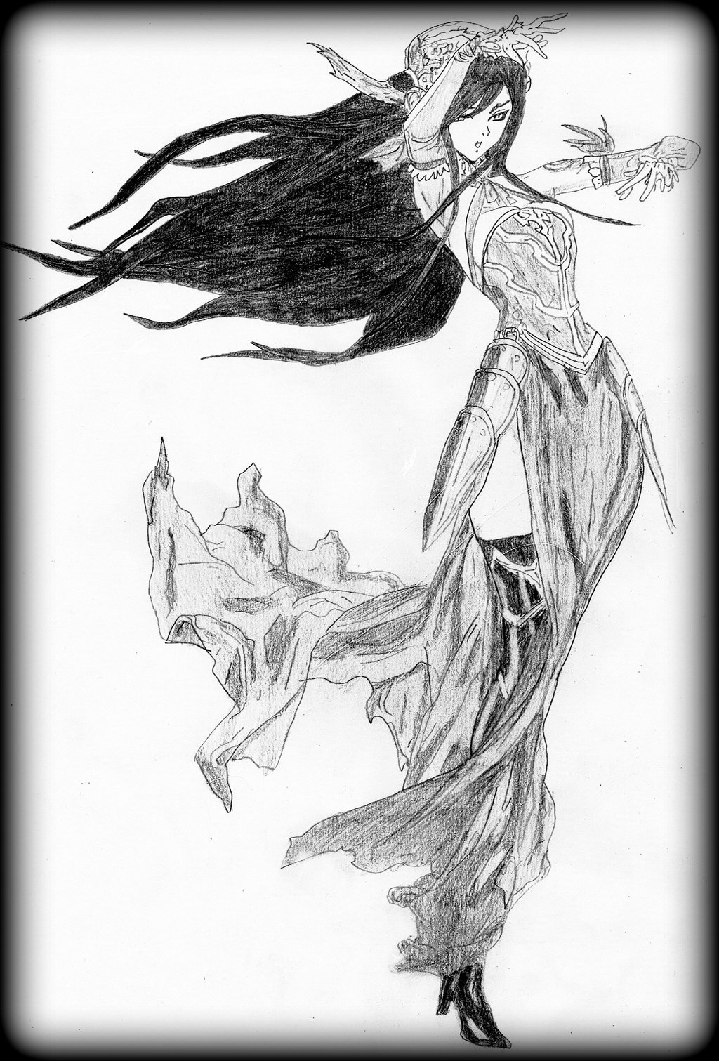 1024x1511 The Glyph Girl [Castlevania Order Of Ecclesia] By Rosae94