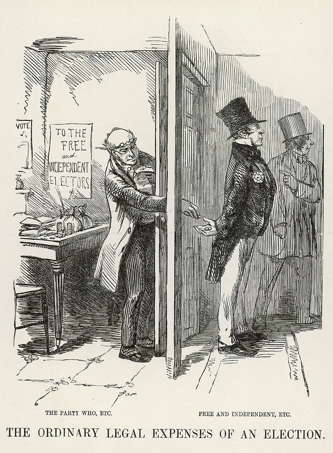 662x900 A Cartoon Satirising