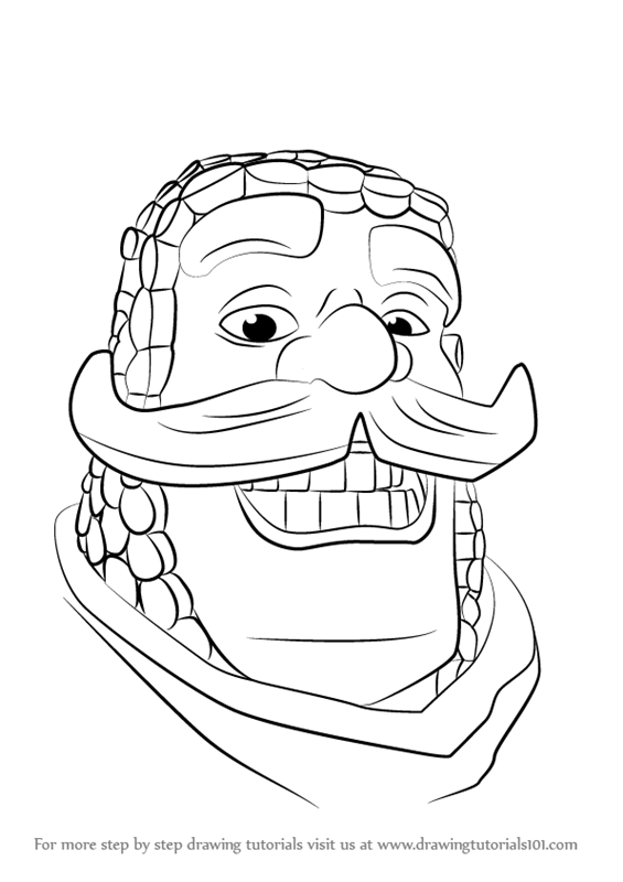565x800 Clash Royal Lengedary Coloring Page Learn How To Draw Knight