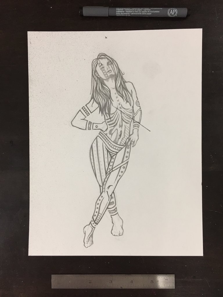 768x1024 Original Drawing