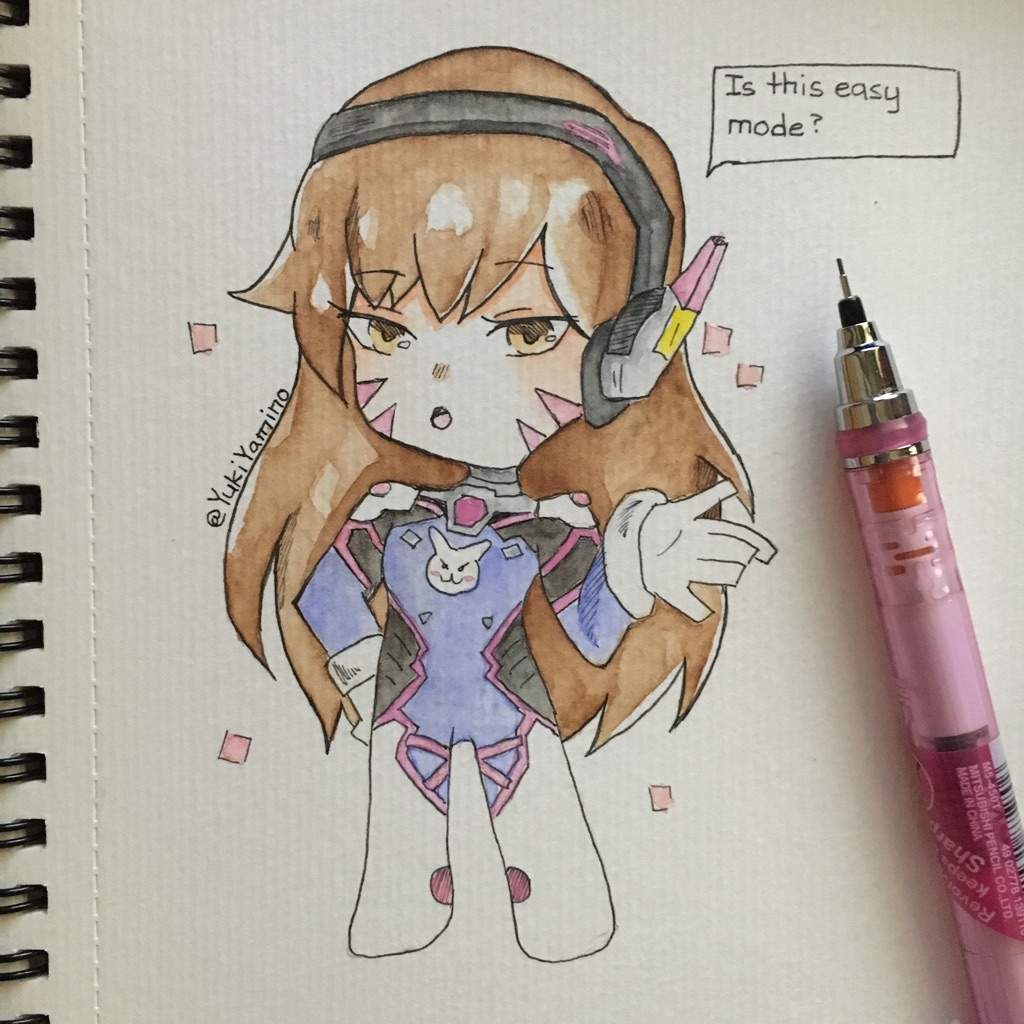 1024x1024 Chibi Dva Overwatch Amino