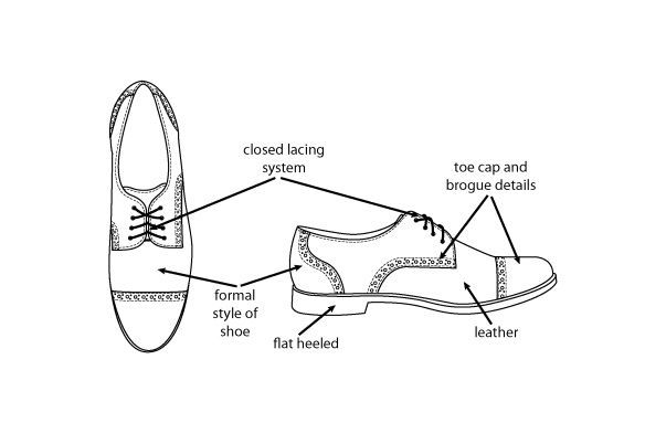 584x402 Men's Oxford Shoe