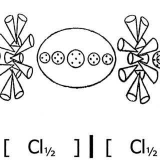 320x320 Oxygen Atom, O. But For Clarity, Only One Of The Two Spirals Is