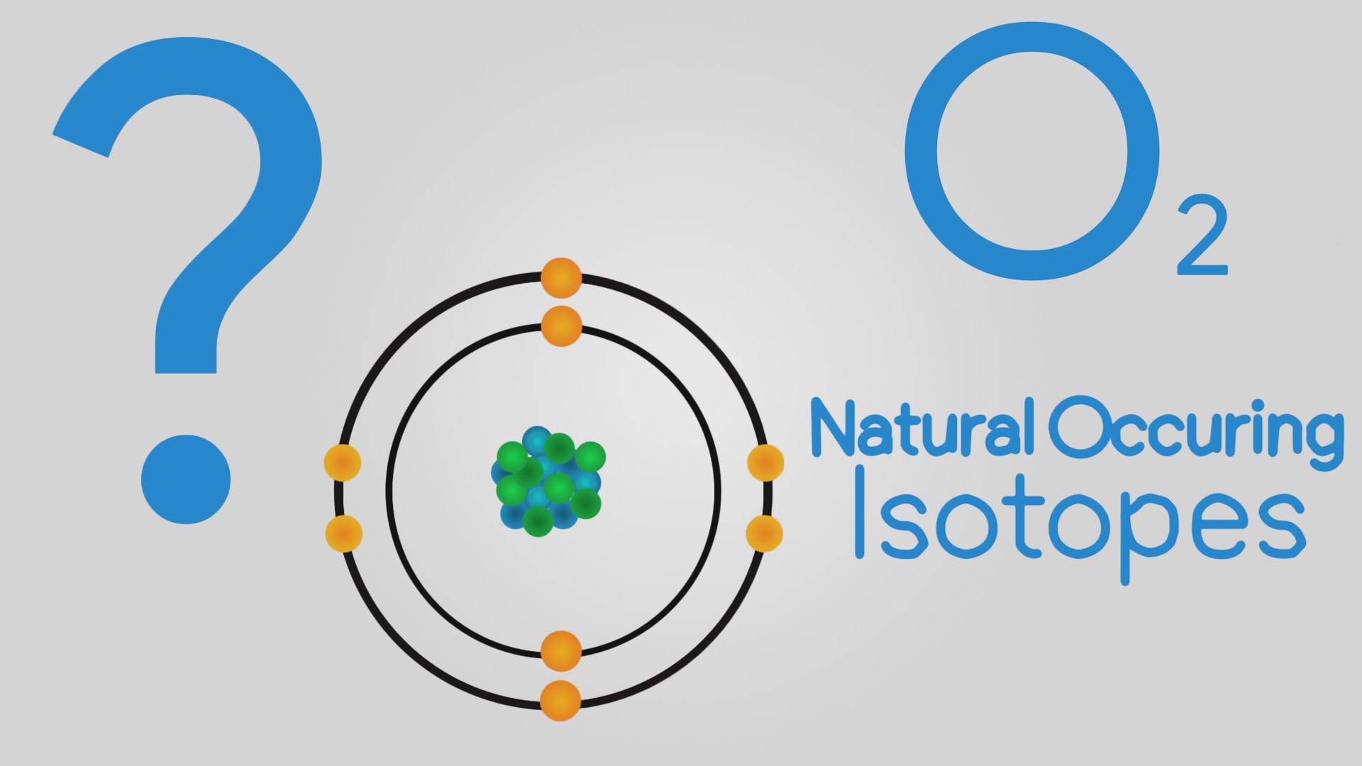 1920x1080 Model Of Oxygen Atom