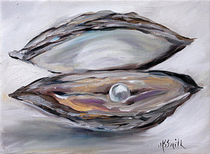 300x220 Pearl Oyster Paintings Fine Art America