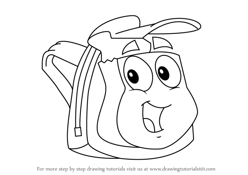 800x565 Learn How To Draw Rescue Pack From Go, Diego, Go! (Go, Diego, Go