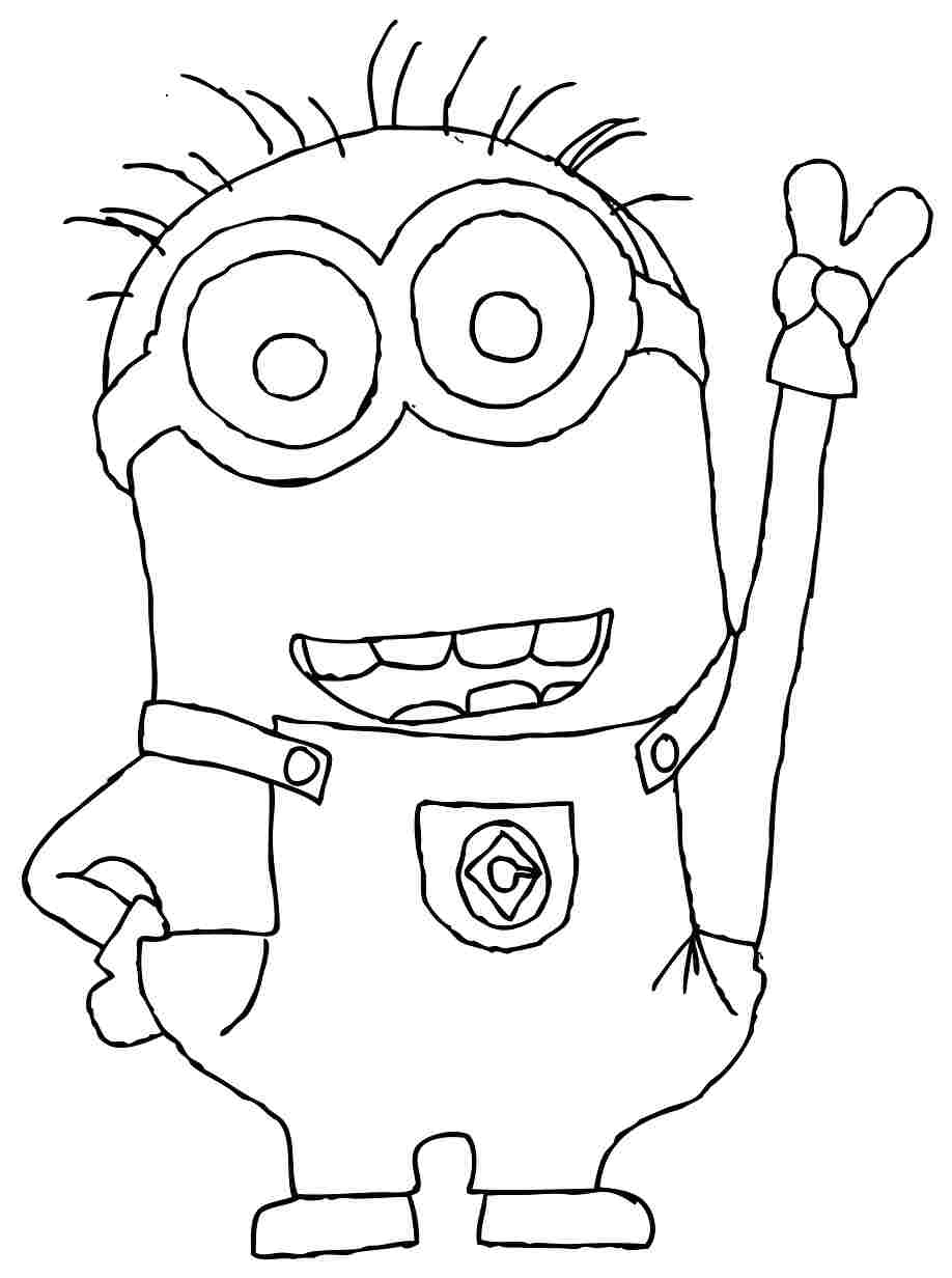 918x1232 Minions Drawing Black White Images For Gt Minions Black