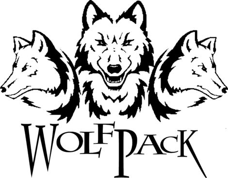 470x367 Collection Of Drawing Of A Wolf Pack High Quality, Free