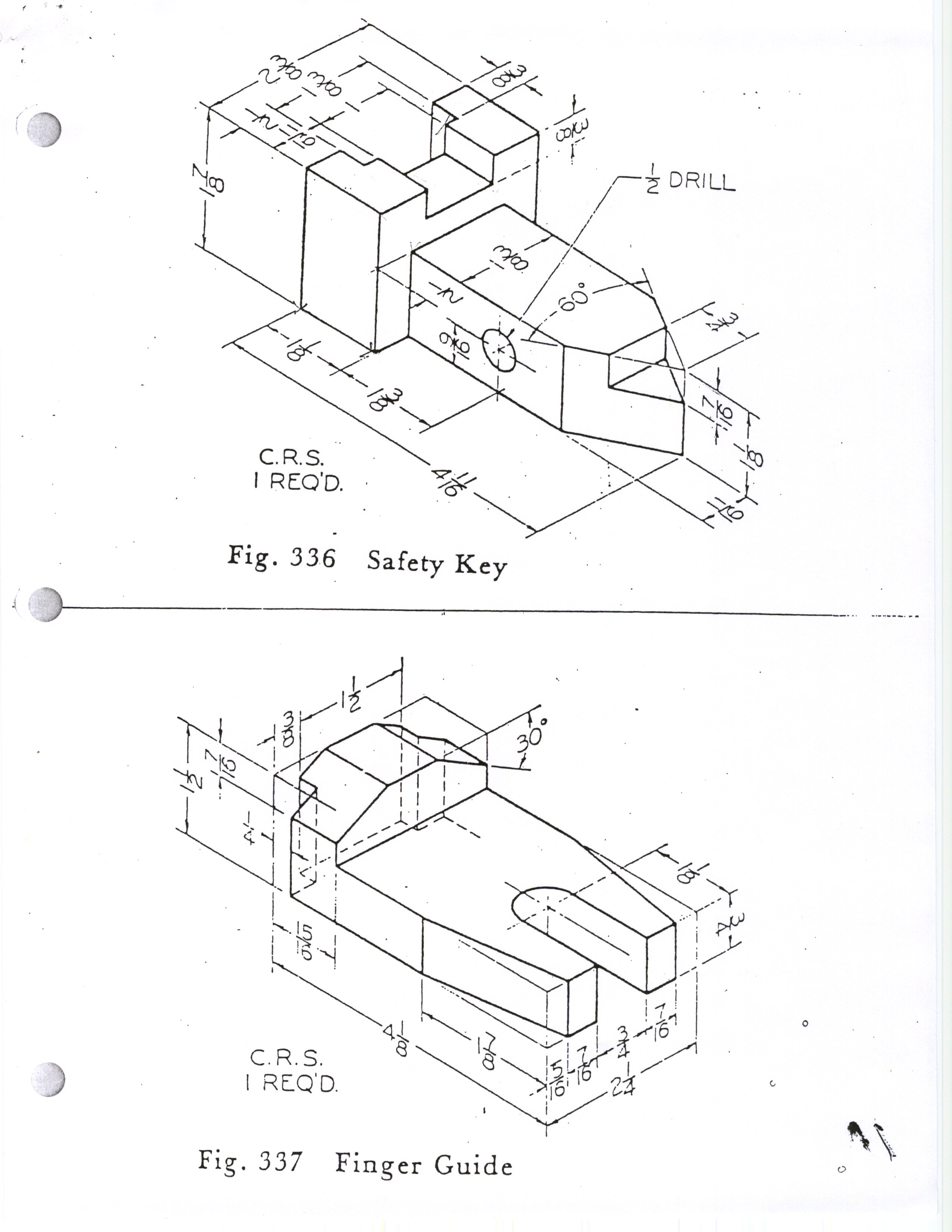 2550x3300 Mechanical Drafting Board Drawing Packet