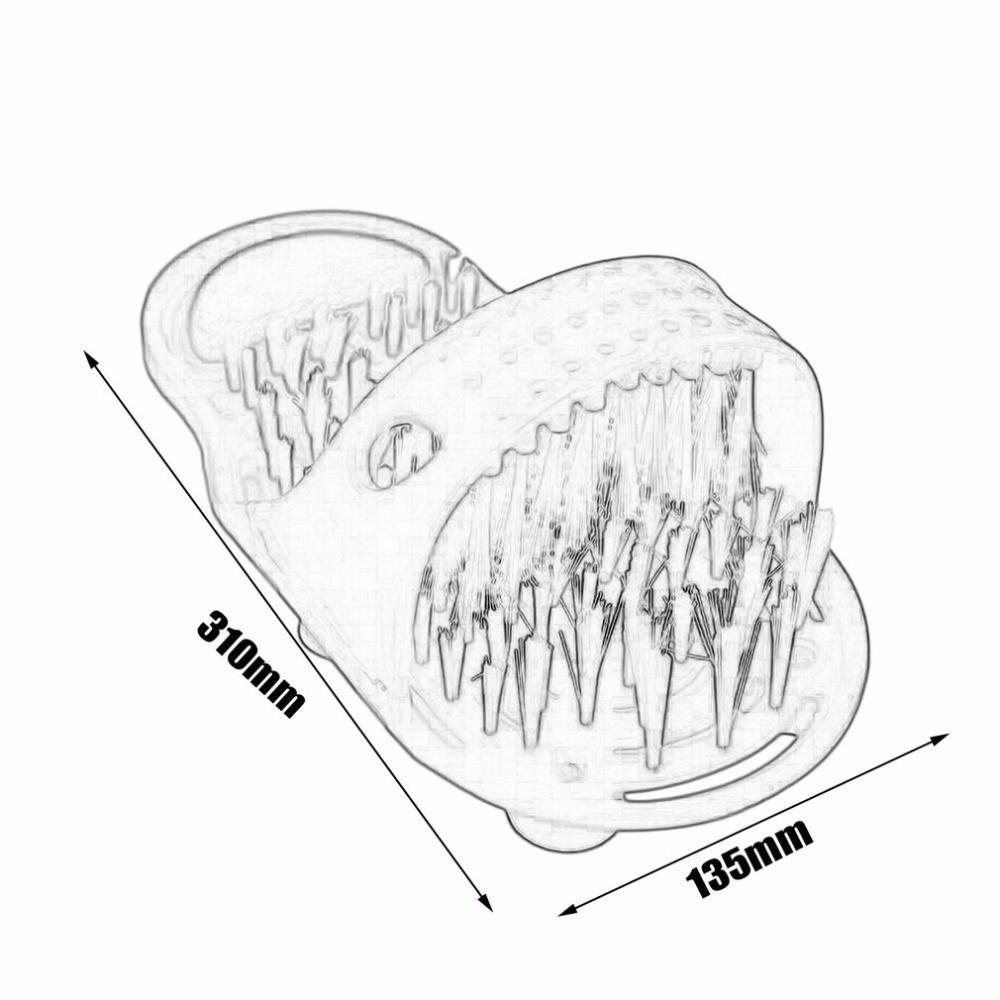 1000x1000 Pair Health Care Foot Massage Shower Foot Feet Scrubber