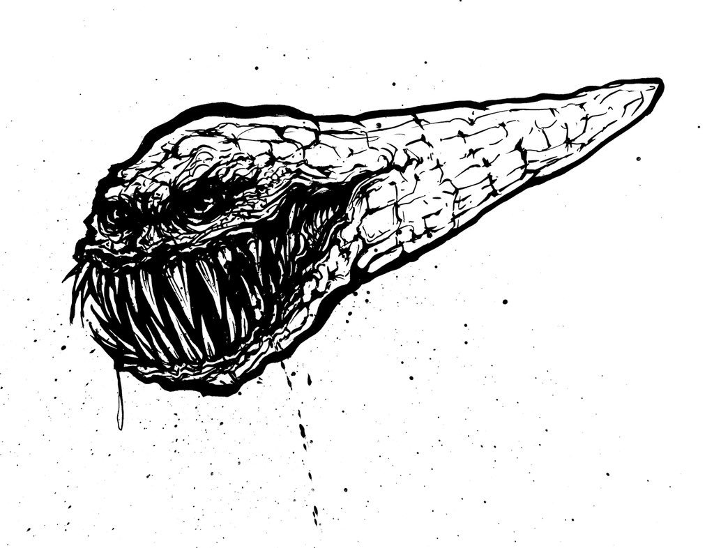 1024x786 Philip's Art On Twitter This Is My Pancreas He's Not Cool