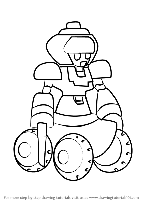 567x800 Learn How To Draw Armorparadeen From Medabots (Medabots) Step By