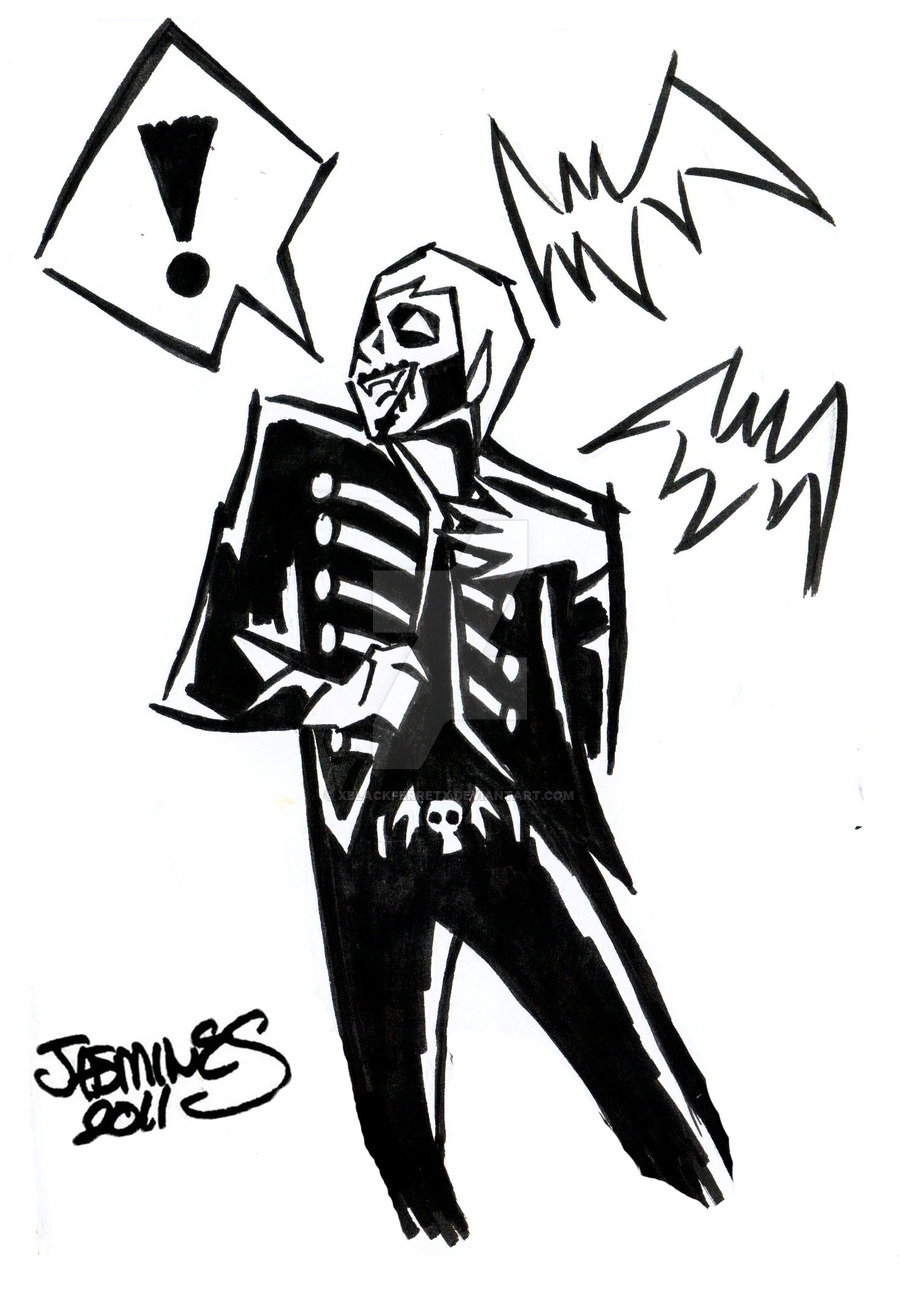 900x1291 Black Parade Sketch By Xblackferretx