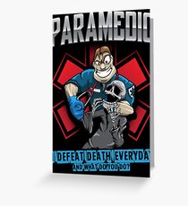 210x230 Paramedic Drawing Greeting Cards Redbubble