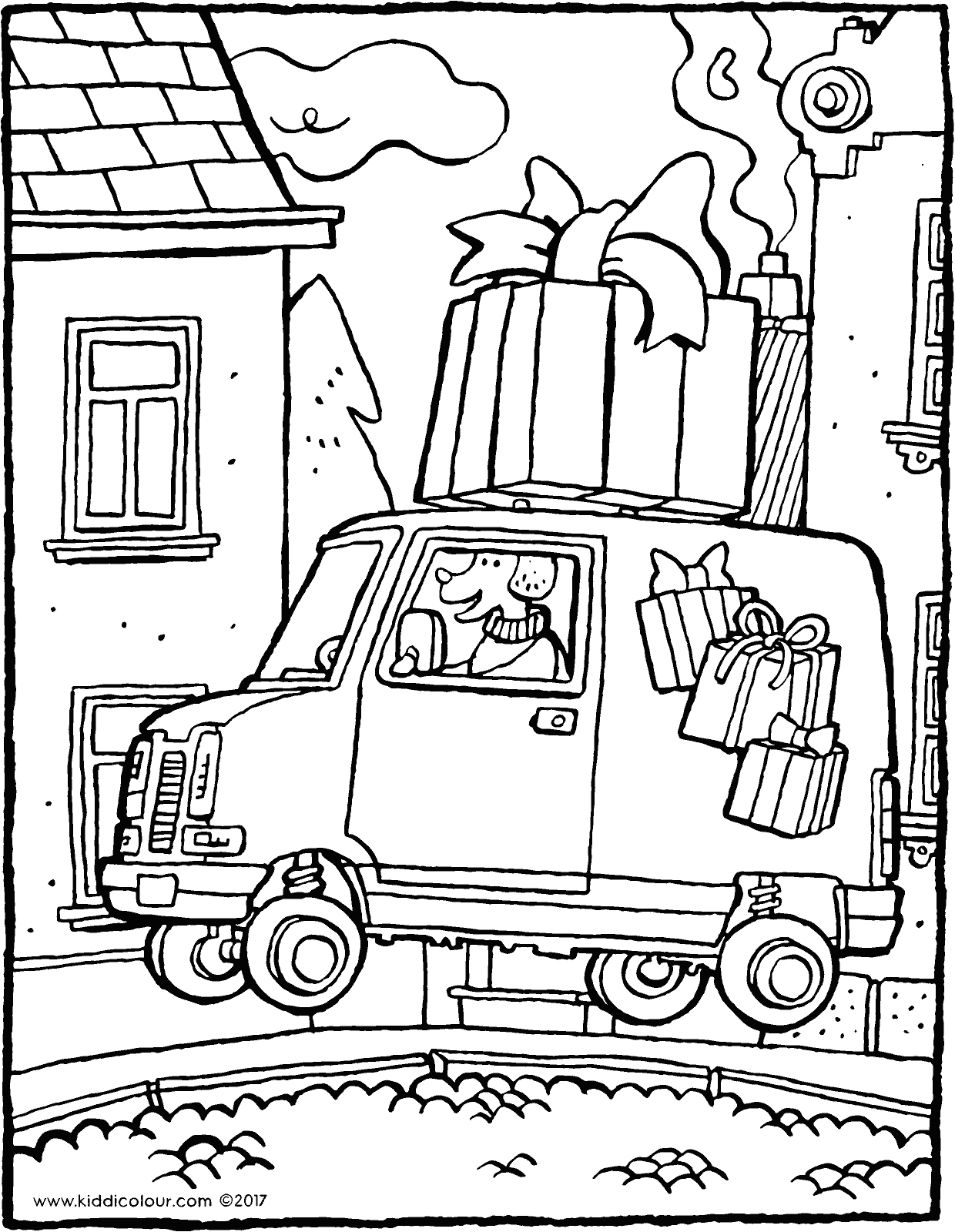 1240x1600 The Parcel Delivery Driver