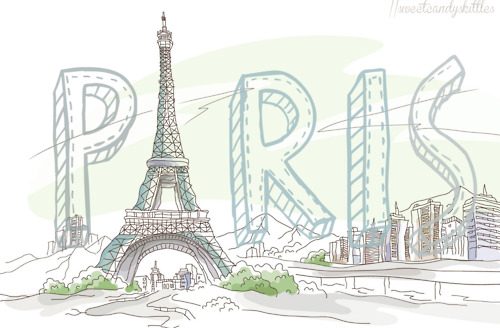 500x328 Collection Of Paris Drawing Tumblr High Quality, Free