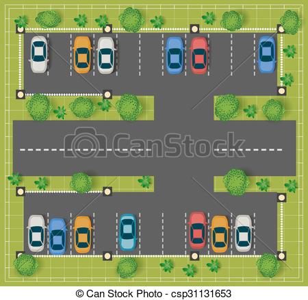 450x438 Collection Of Car Park Drawing High Quality, Free Cliparts