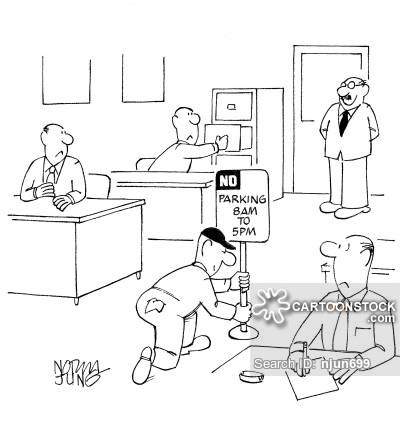 400x446 Office Parking Cartoons And Comics