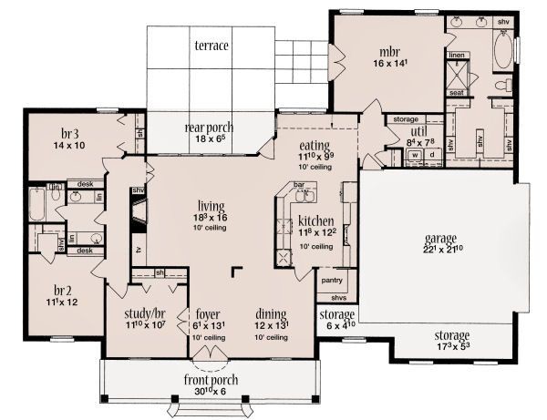600x461 Square Feet Bedrooms Batrooms Parking Space Levels House Plan All