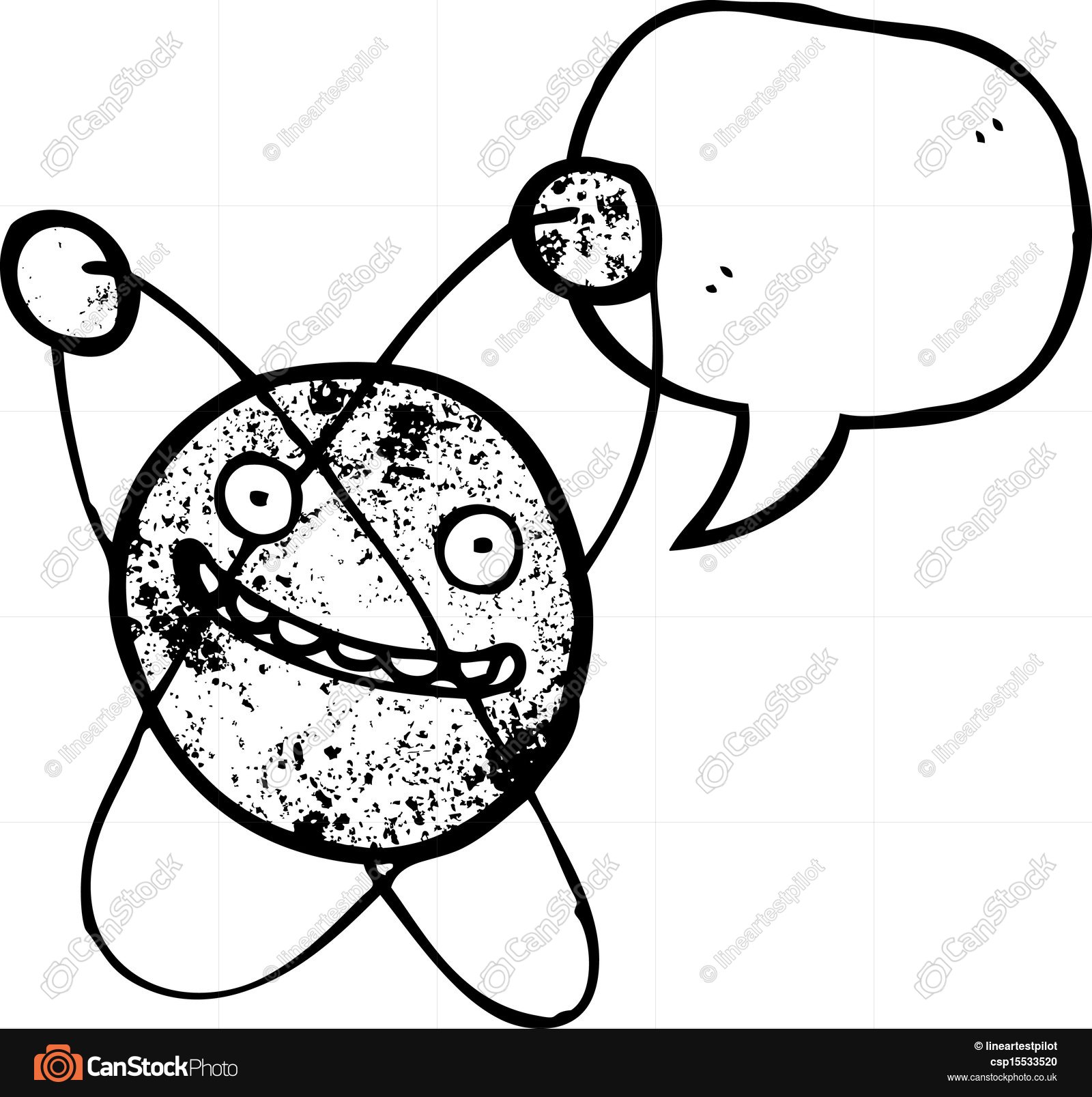 1600x1607 Dark Matter Particle Cartoon Vector Illustration