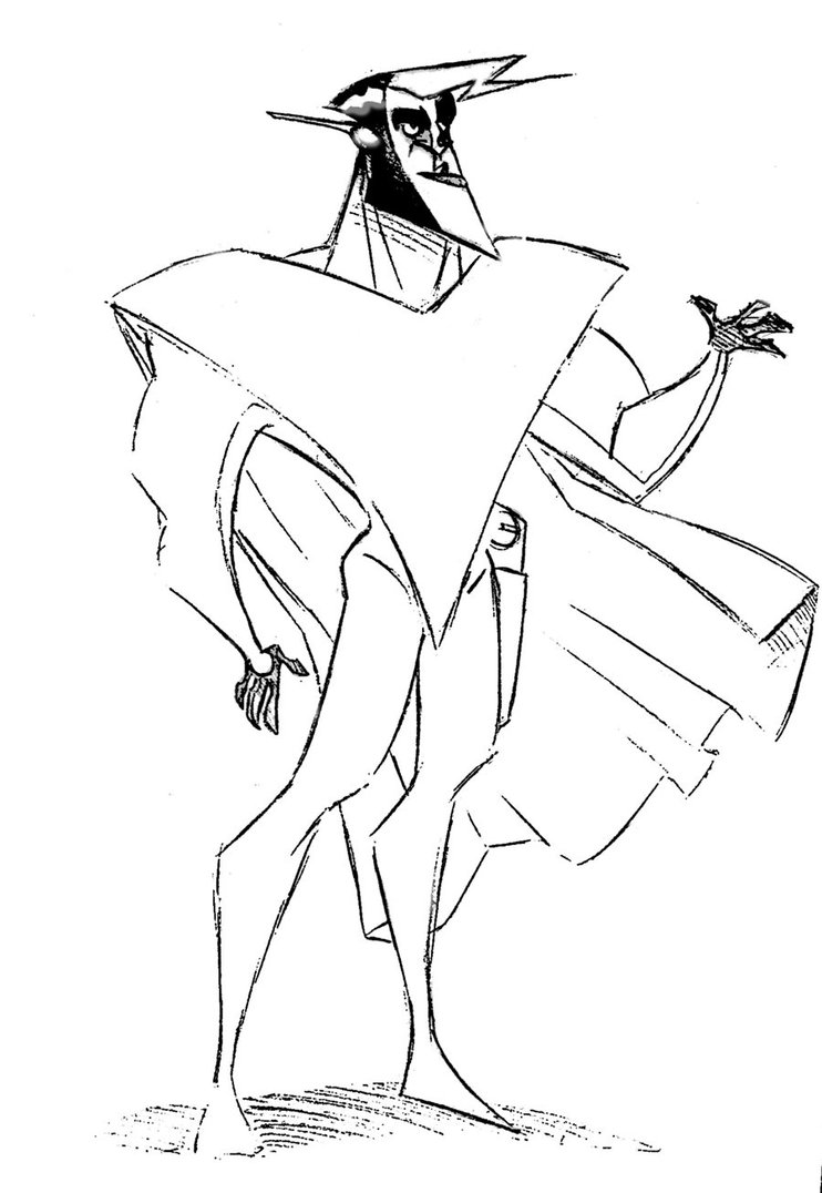 742x1076 Ace Spacely Sketch By Harry Partridge